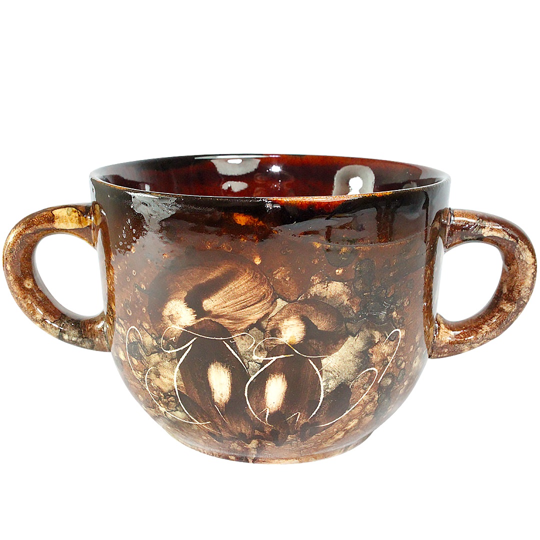 

Бульонница "Белый гриб" (мрамор) 2р.0,8л. 1шт. Солнечногорская керамика, 8710.1 'Белый гриб' (мрамор) 2р.0,8л. 1шт.