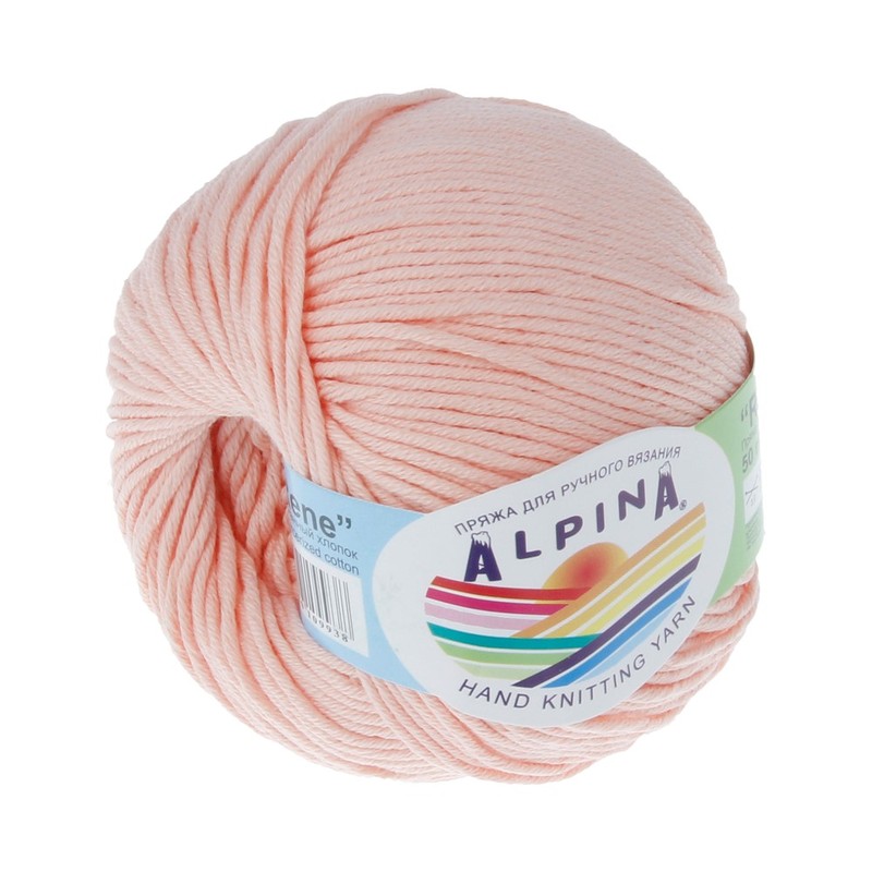 

Пряжа Alpina RENE-011 RENE персиковый, Розовый, RENE