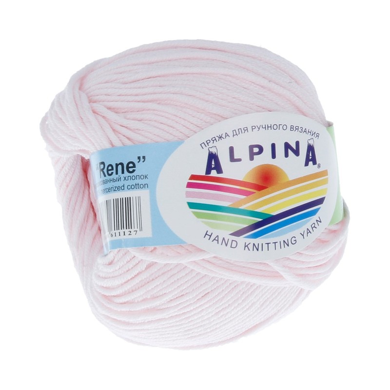 

Пряжа Alpina RENE-030 RENE 030 светло-розовый, RENE