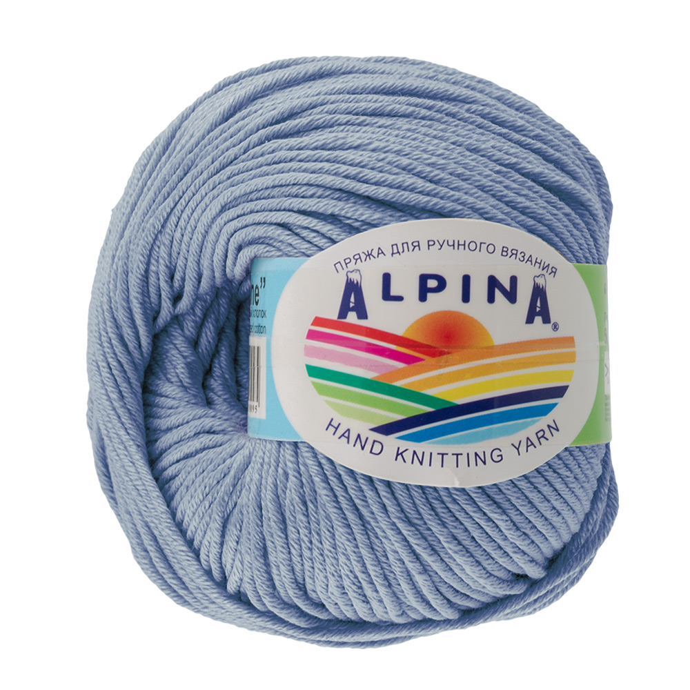 

Пряжа Alpina RENE-1232 RENE 1232 светло-фиолетовый, Голубой, RENE