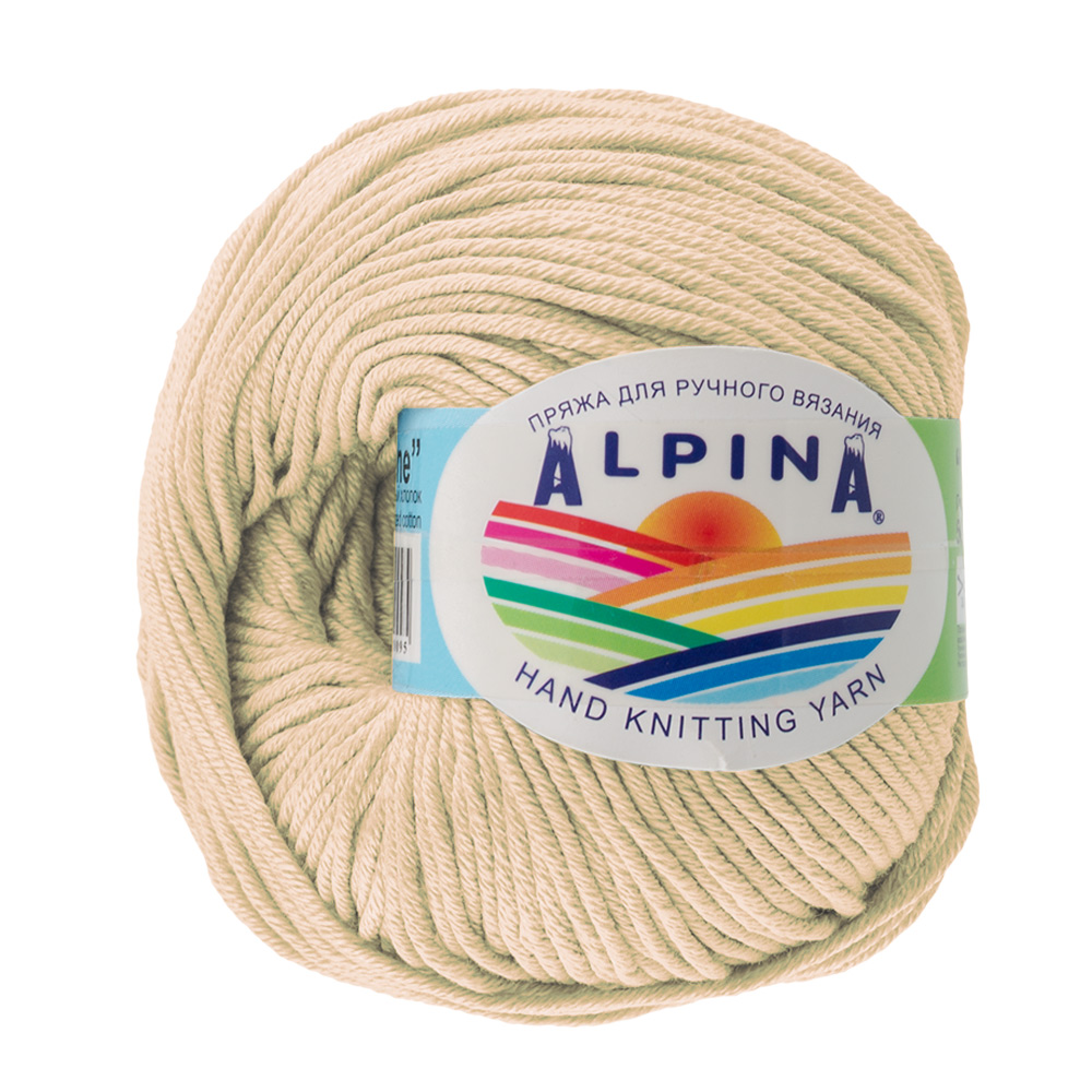 

Пряжа Alpina RENE-208 RENE бежевый, RENE