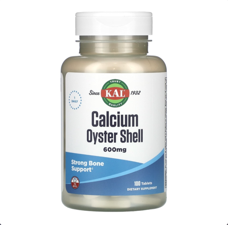 Calcium Oyster Shell 100ct 600mg, Calcium Oyster Shell KAL таблетки 600 мг 100 шт.  - купить