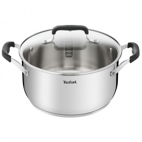 фото Кастрюля tefal e4932274 2,8 л серебристый