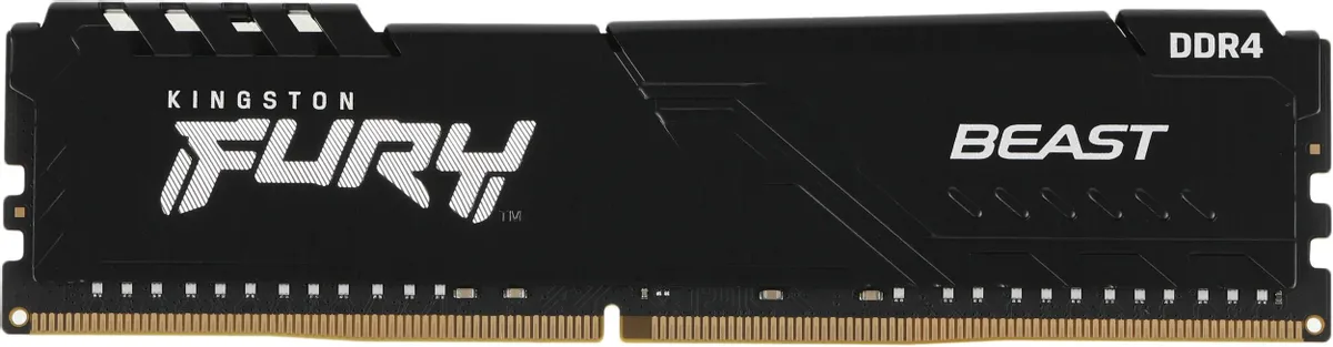 

Оперативная память Kingston Fury Beast Black 32Gb DDR4 2666MHz (KF426C16BB/32), 32Gb DDR4 KF426C16BB 32