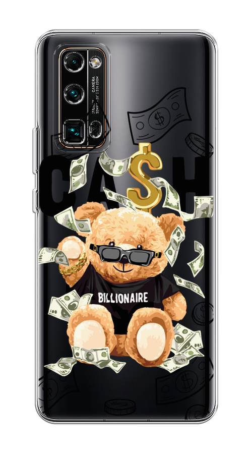

Чехол на Honor 30 Pro Plus "Big cash", Черный;серый;бежевый, 612250-6