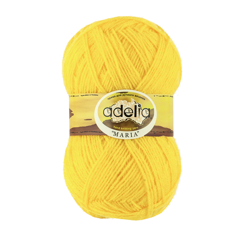 

Пряжа Adelia maria-03 MARIA 03 желтый, Maria