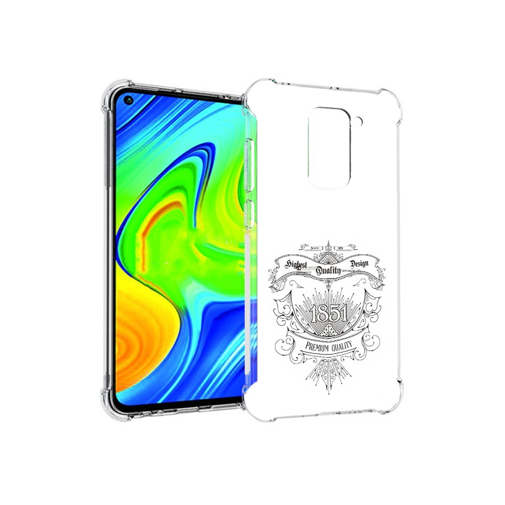 Чехол MyPads Tocco для Xiaomi Redmi Note 9 логотип 1851 год (PT150805.258.444)