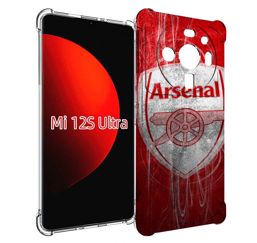 

Чехол MyPads Арсенал для Xiaomi 12S Ultra, Прозрачный, Tocco
