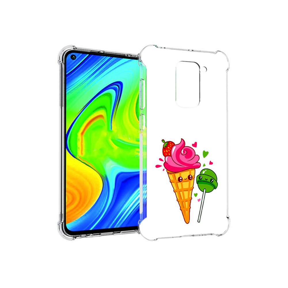 

Чехол MyPads Tocco для Xiaomi Redmi Note 9 Вкусняшки (PT150805.258.45), Прозрачный, Tocco