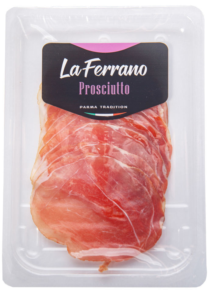

Окорок La Ferrano Prosciutto свиной сыровяленый нарезка 70 г