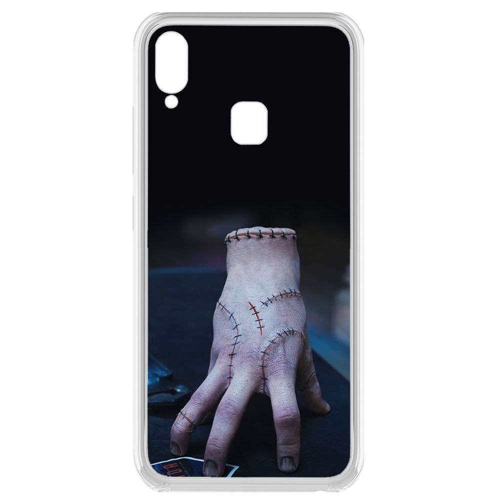 

Чехол-накладка Krutoff Clear Case Уэнсдей Аддамс - Вещь для Vivo Y95, Прозрачный