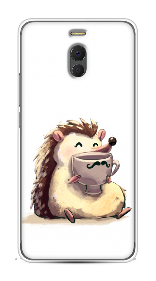

Чехол Awog на Meizu M6 Note "Еж кофеман", Белый;коричневый;бежевый, 72150-10