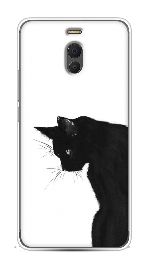 

Чехол Awog на Meizu M6 Note "Black cat", Черный;белый, 72150-1