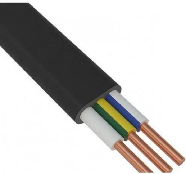 

Кабель ППГ-Пнг(А)-HF 3х1.5 ОК (N PE) 0.66кВ (уп.100м) Цветлит 00-00146539, Черный