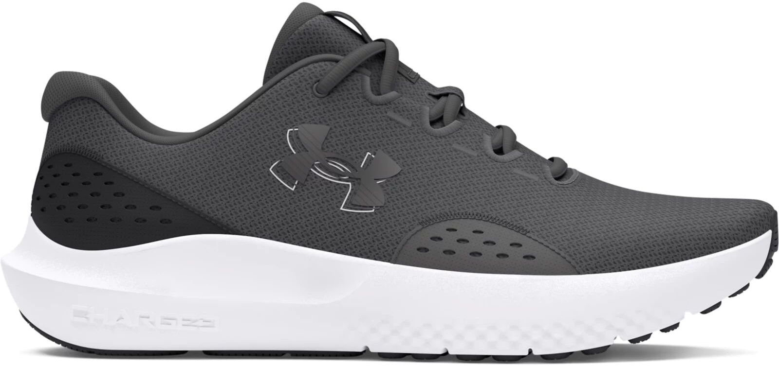 

Кроссовки мужские Under Armour Charged Surge 4 серые 13 US, Серый, Charged Surge 4