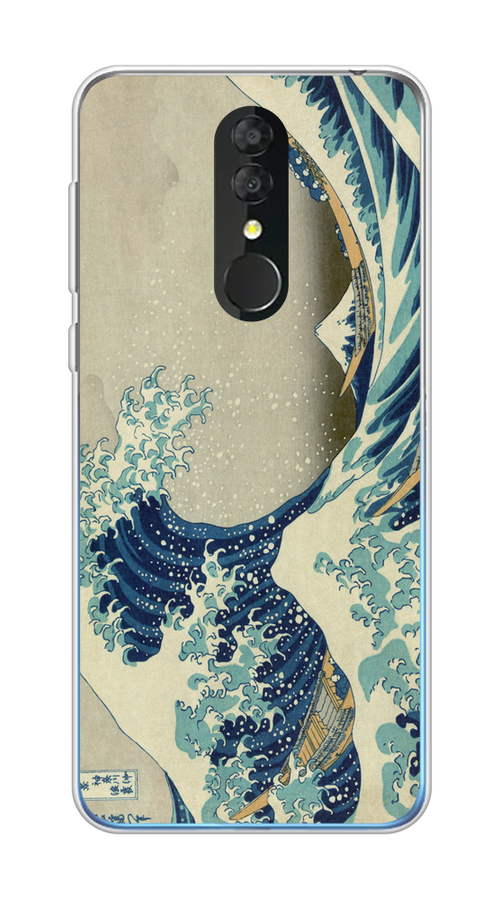 

Чехол Awog на Alcatel 3 5053Y (2019) / Алкатель 3 5053Y (2019) "Большая волна в Канагаве", Разноцветный, 170550-9