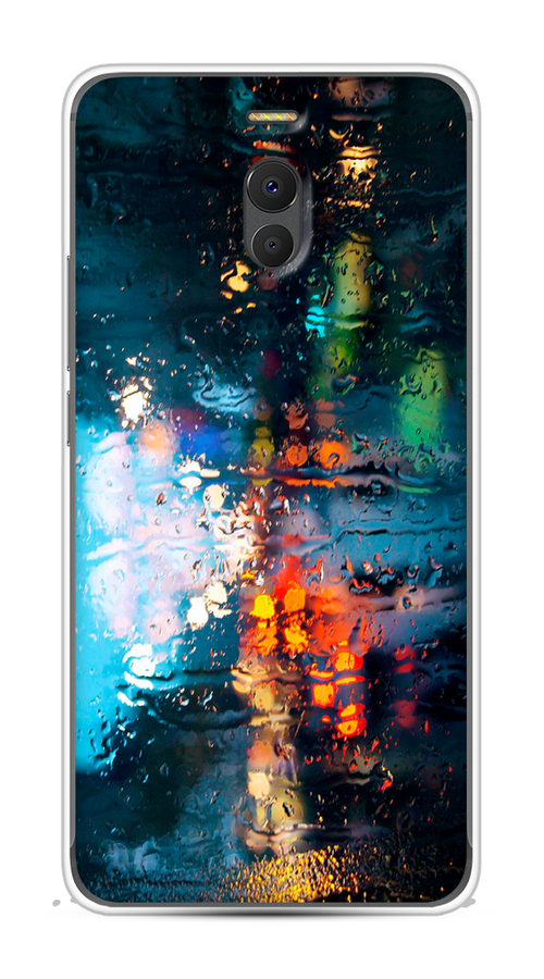 

Чехол Awog на Meizu M6 Note "Абстракция 28", Голубой, 72150-3