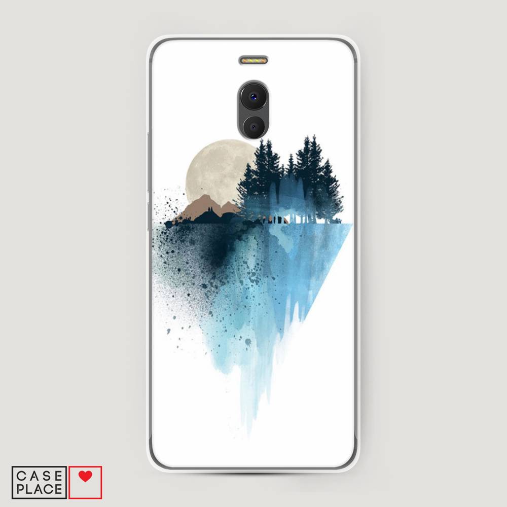 

Чехол Awog на Meizu M6 Note "Горы 5", Голубой, 72150-4