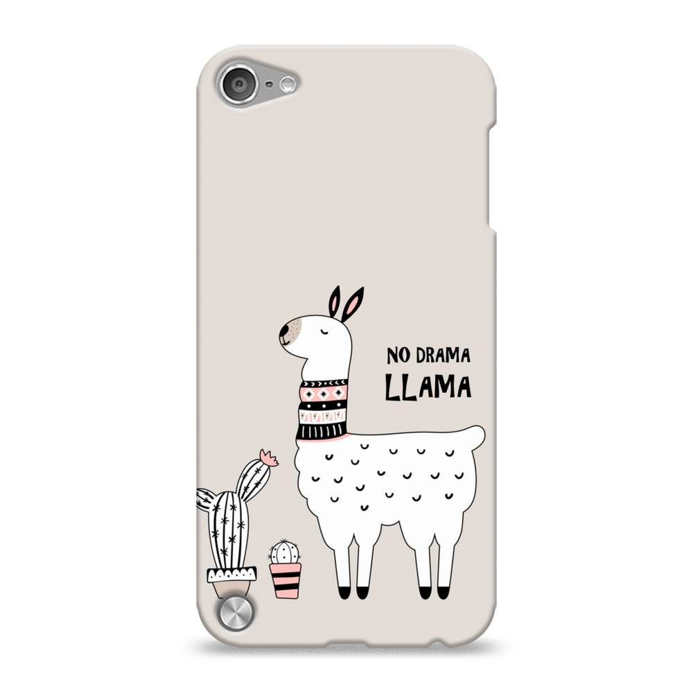 

Пластиковый чехол "No drama LLama" на Apple iPod Touch, 11120-1
