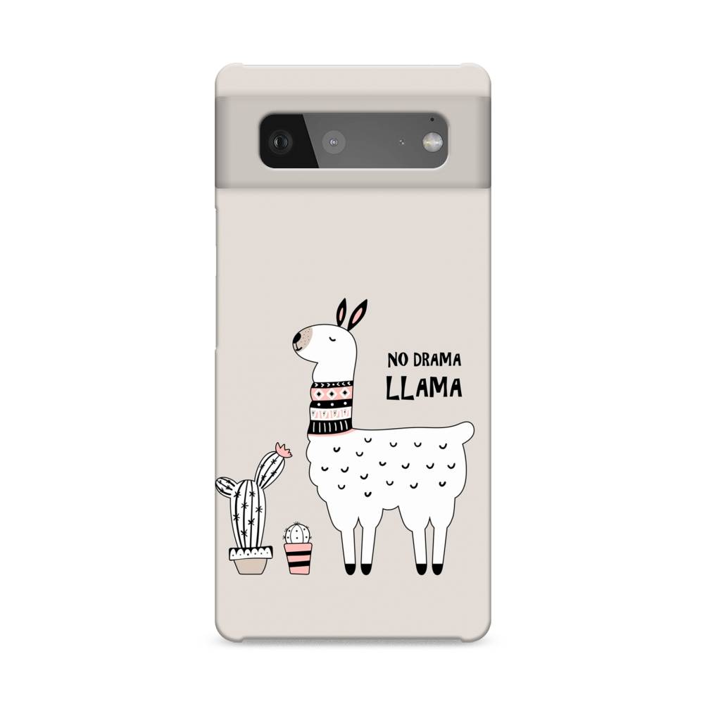 

Пластиковый чехол "No drama LLama" на Google Pixel 6, 270820-1