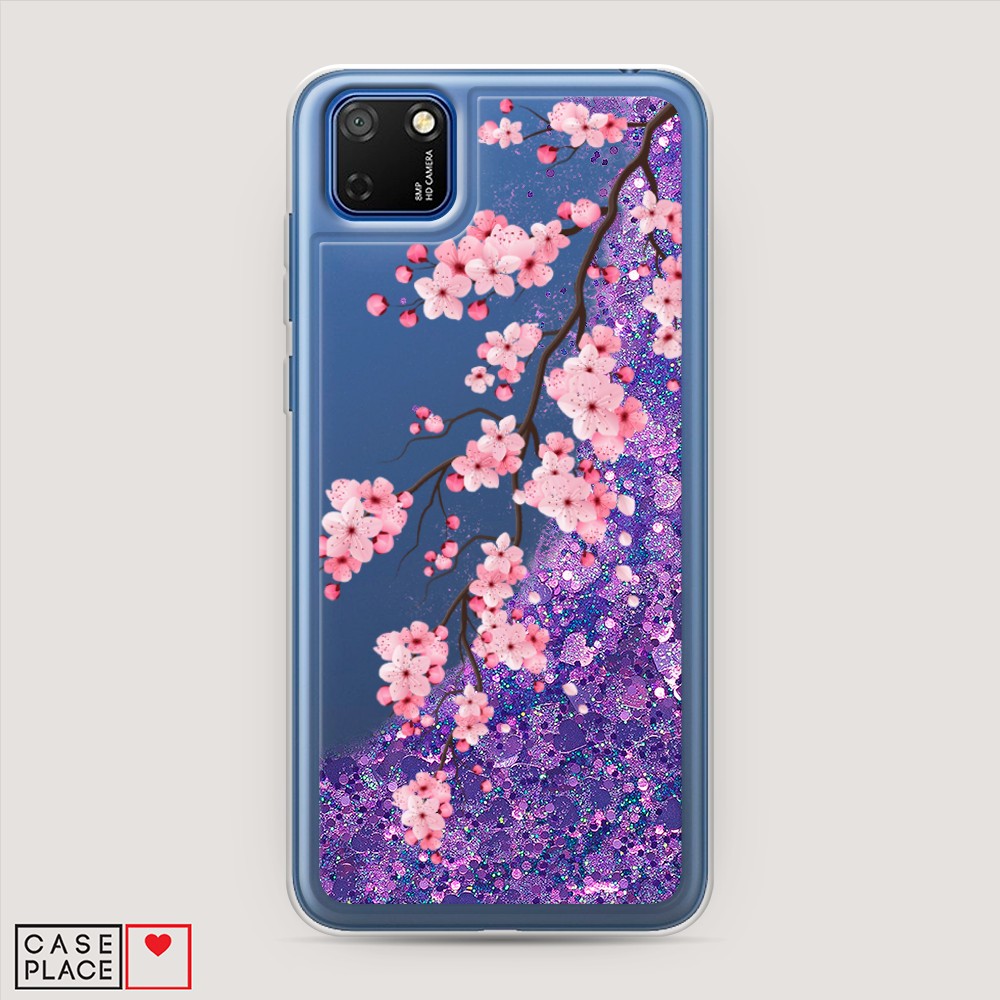 

Чехол Awog на Honor 9S/Huawei Y5p "Розовая сакура", Разноцветный, 6102692-1