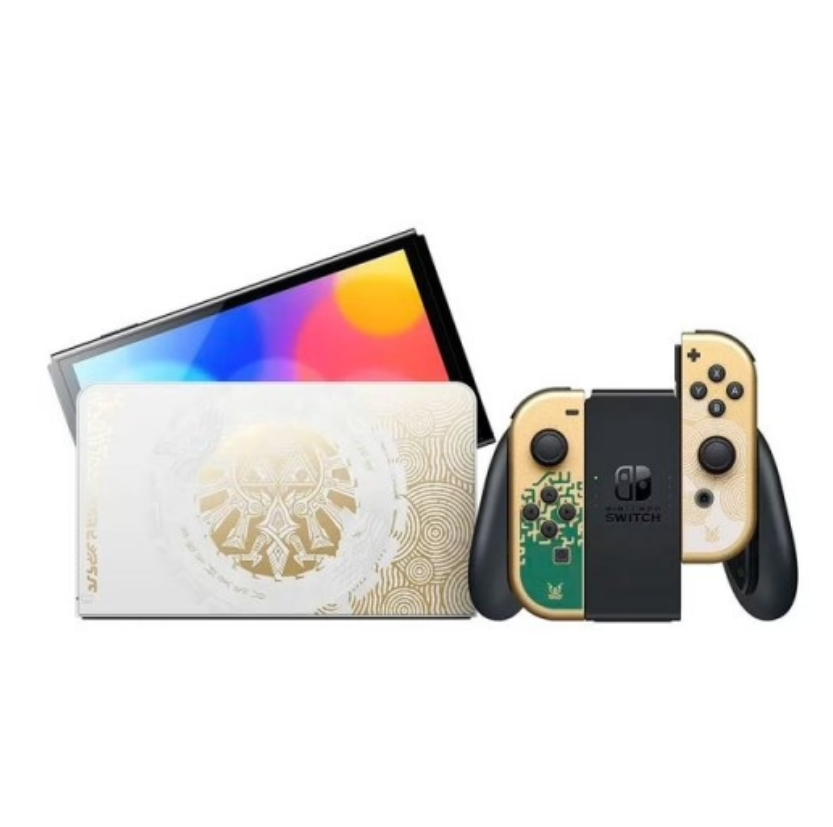 

Игровая приставка Nintendo Switch OLED Zelda Edition + Игра The Legend of Zelda, Разноцветный, Switch OLED Zelda Edition