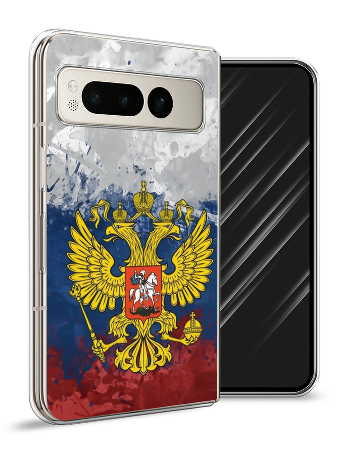 

Чехол Awog на Google Pixel Fold "РФ", Белый;синий;красный, 271850-1