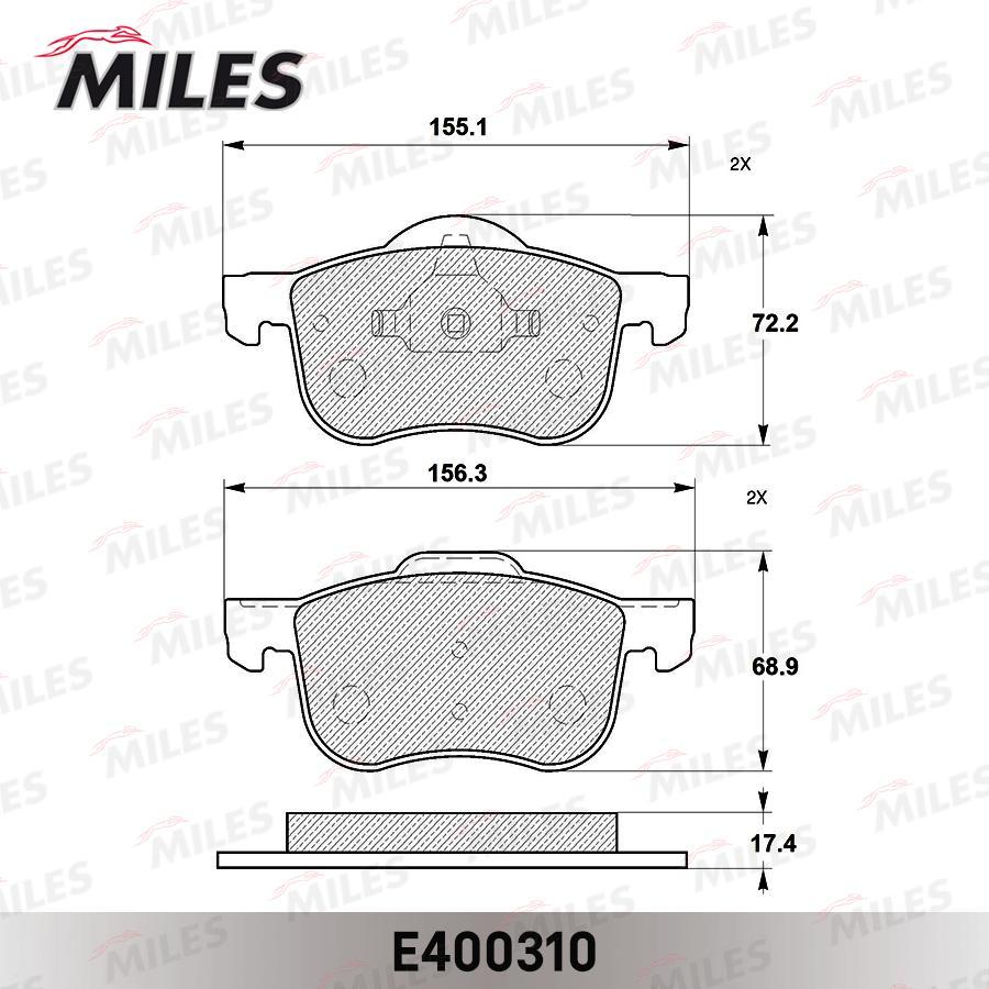 

Колодки Тормозные Передние (Без Датчика) (Смесь Low-Metallic) (Volvo S60/S70/S80/V70/Xc70