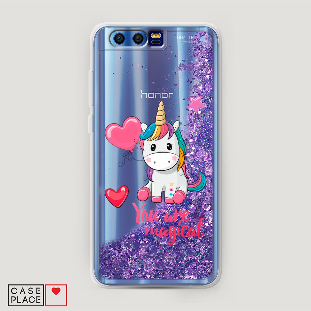 

Чехол Awog на Honor 9 "Волшебная единорожка", Разноцветный, 62492-1