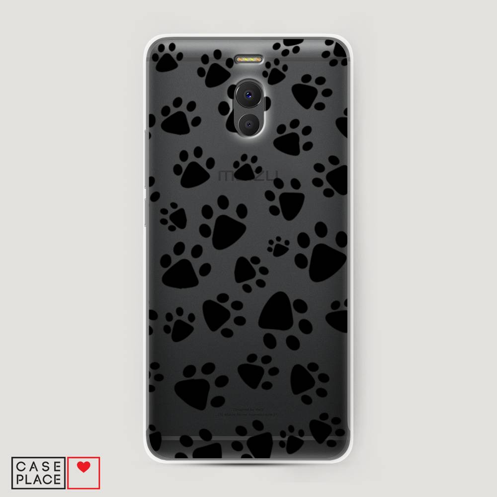 

Чехол Awog на Meizu M6 Note "Лапки черные", Черный, 72150-2