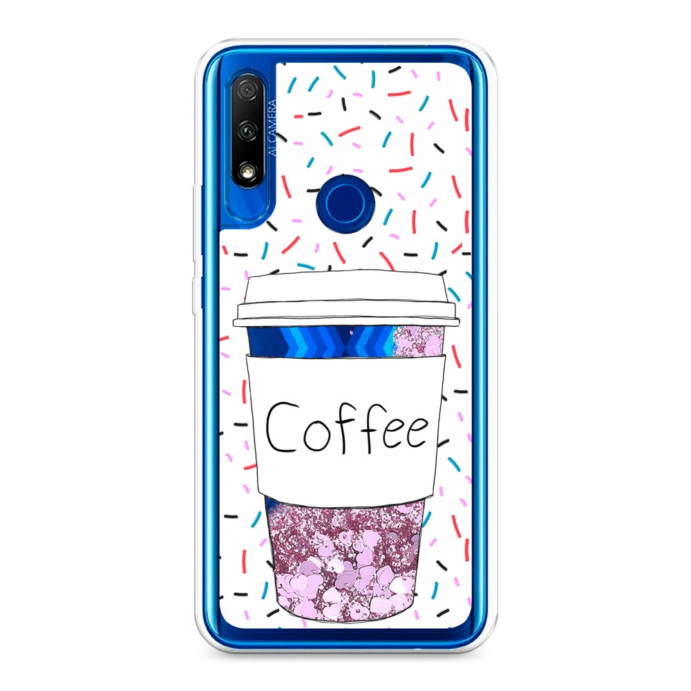 

Чехол Awog "Coffee прозрачный стакан" на Honor 9X, 69994-1