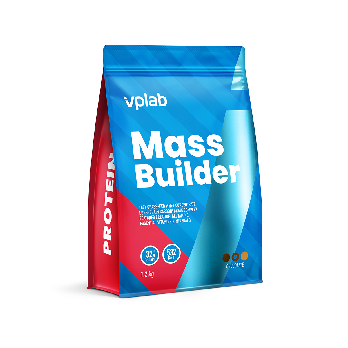 vplab Mass Builder, 1200 г, вкус: шоколад