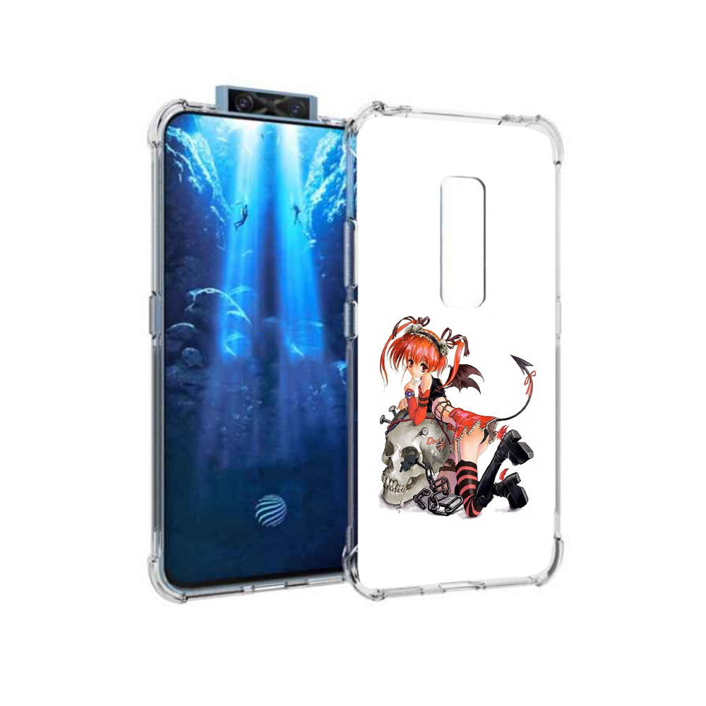 

Чехол MyPads Tocco для Vivo V17 Pro аниме (PT226965.387.221), Прозрачный, Tocco