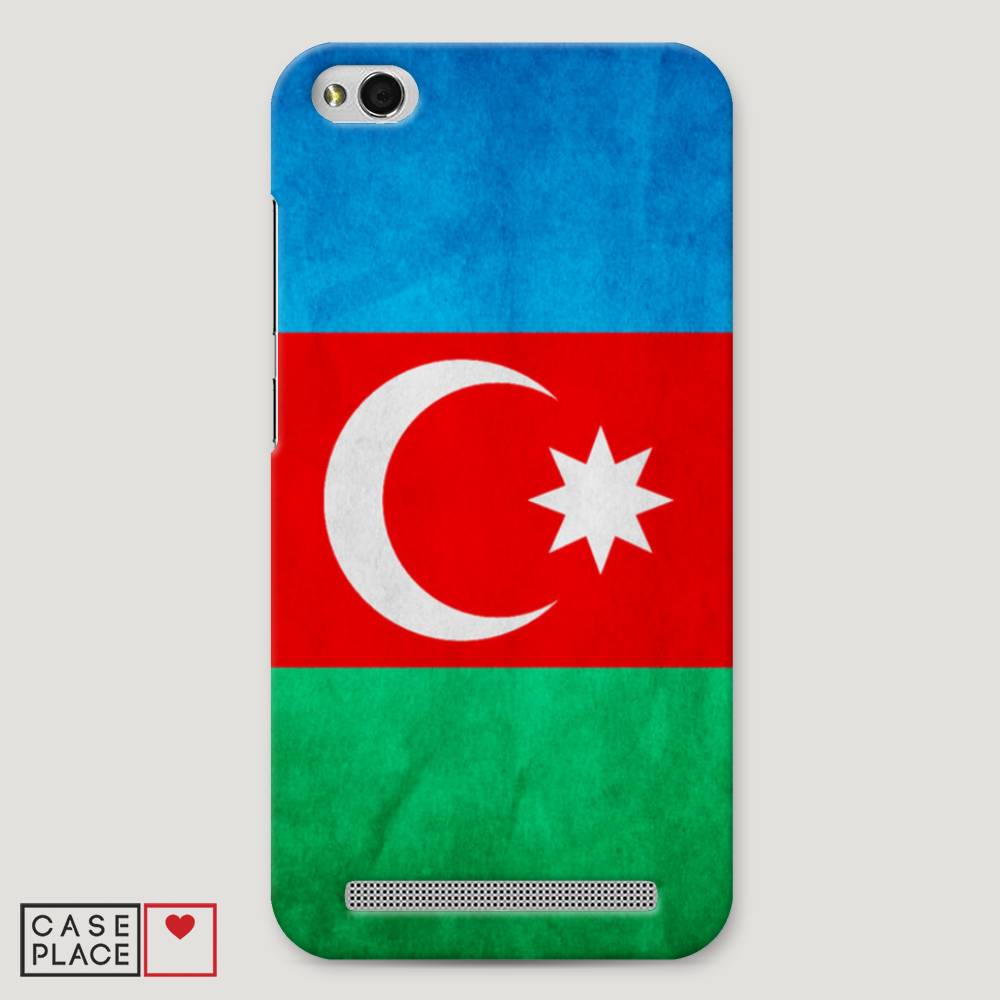 

Пластиковый чехол "Флаг Азербайджана" на Xiaomi Redmi 5A, 32820-4