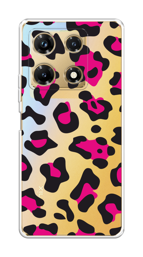 

Чехол Homey на Infinix Note 30 Pro "Pink cow spots", Черный;розовый, 3104550-1
