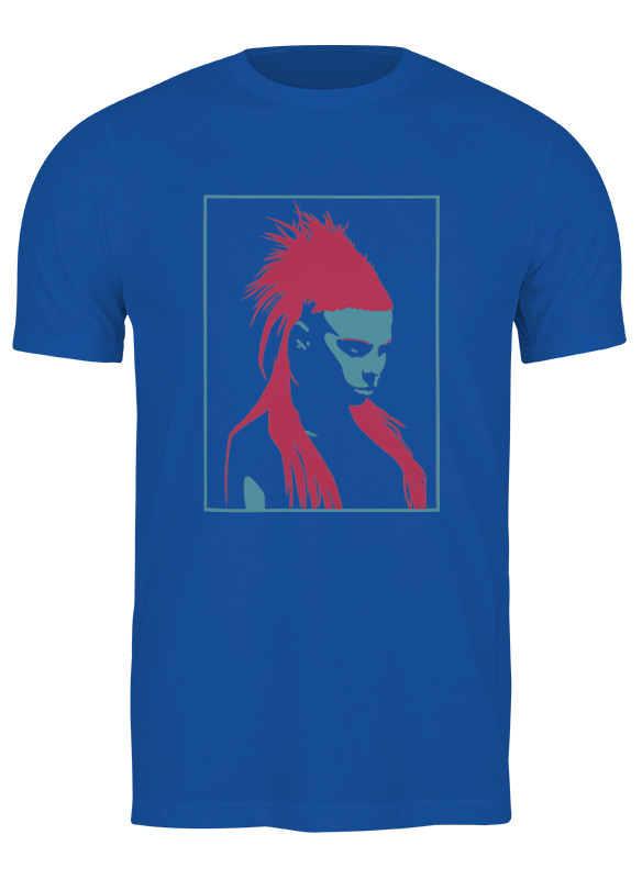

Футболка мужская Printio Die antwoord синяя 3XL, Синий, Die antwoord