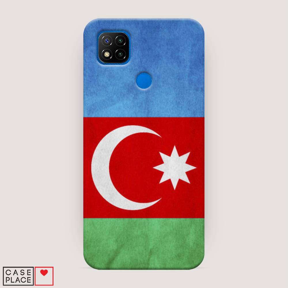

Пластиковый чехол "Флаг Азербайджана" на Xiaomi Redmi 9C, 39020-4