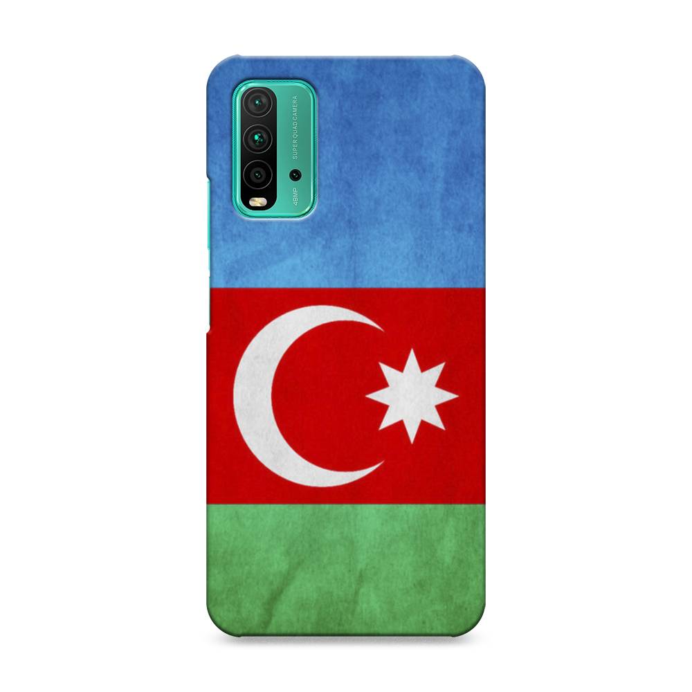 

Пластиковый чехол "Флаг Азербайджана" на Xiaomi Redmi 9T, 39820-4