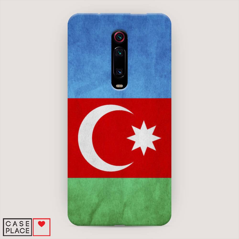 

Пластиковый чехол "Флаг Азербайджана" на Xiaomi Redmi K20, 35520-4