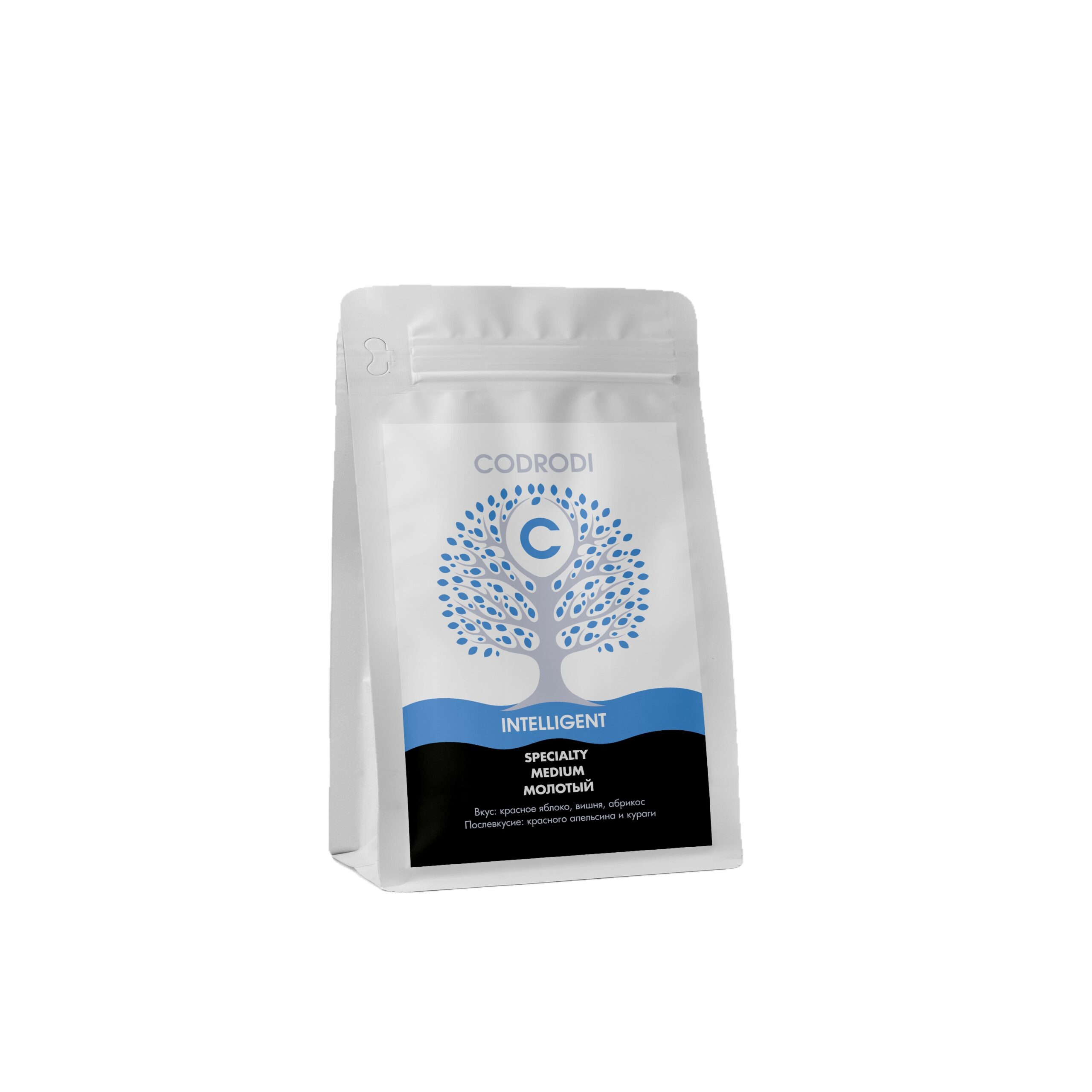 

Кофе молотый Codrodi Specialty INTELLIGENT Колумбия, 250 гр, Intelligent