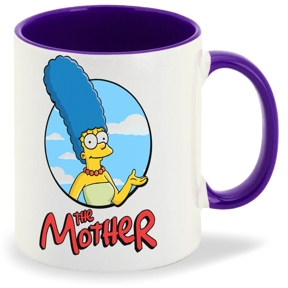 

Кружка CoolPodarok Прикол Семья Симпсоны The mother Мама, Прикол Семья Симпсоны The mother Мама