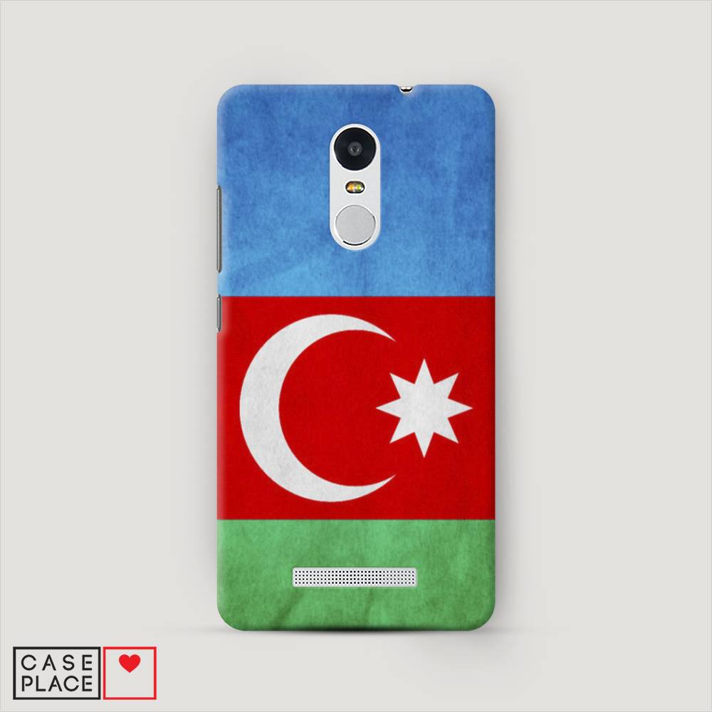 

Пластиковый чехол "Флаг Азербайджана" на Xiaomi Redmi Note 3