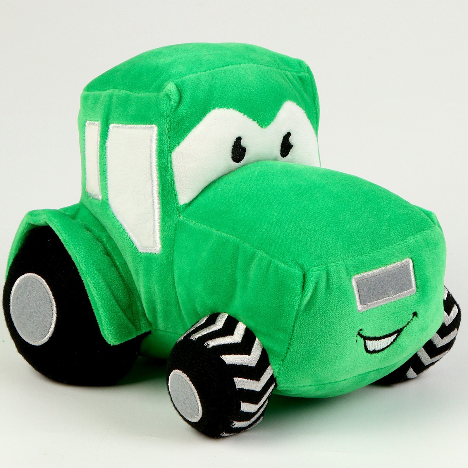 Мягкая игрушка Milo toys, Трактор, зелёный мягкая игрушка bendy и чернильная машина борис 457805