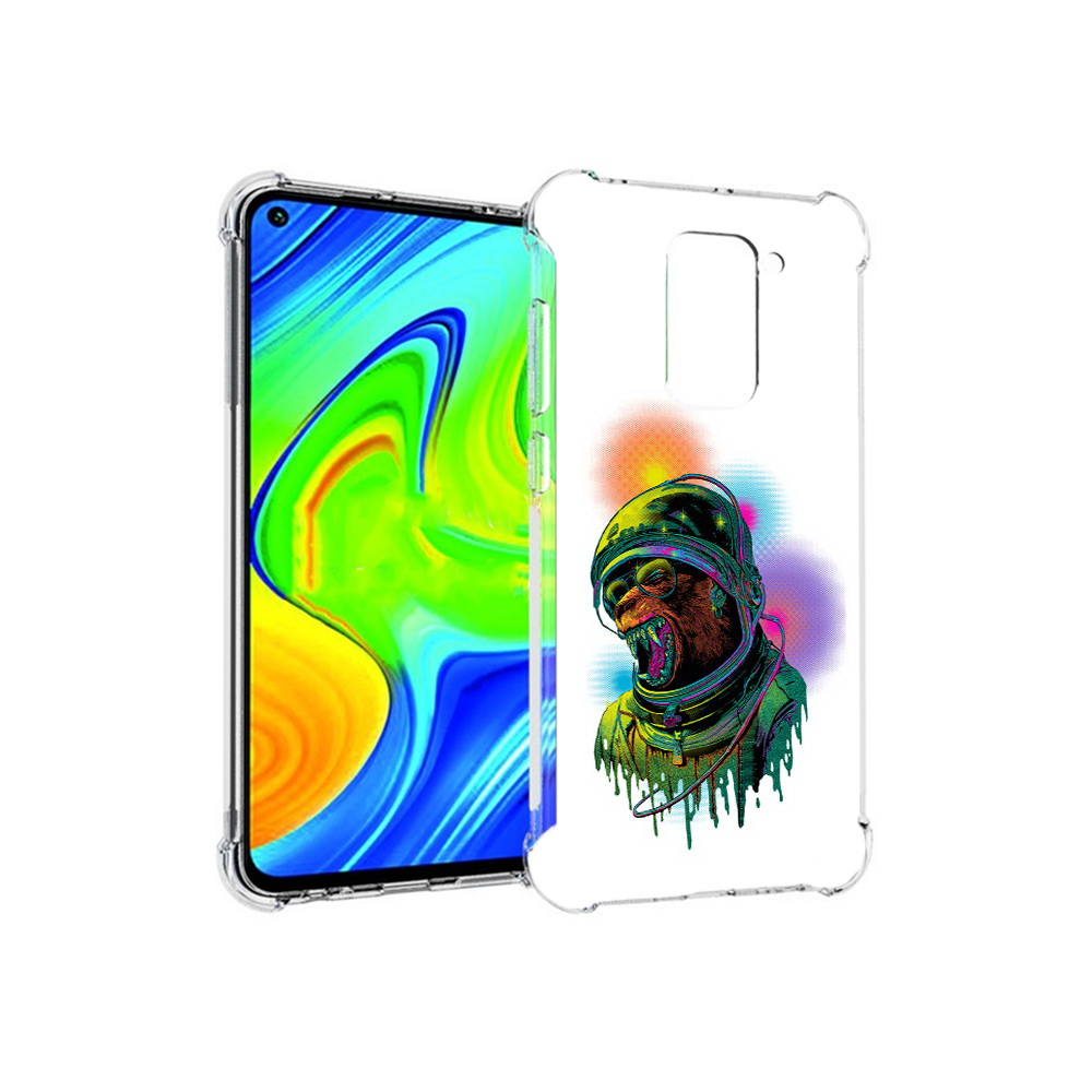 Чехол MyPads Tocco для Xiaomi Redmi Note 9 медведь космонавт (PT150805.258.466)