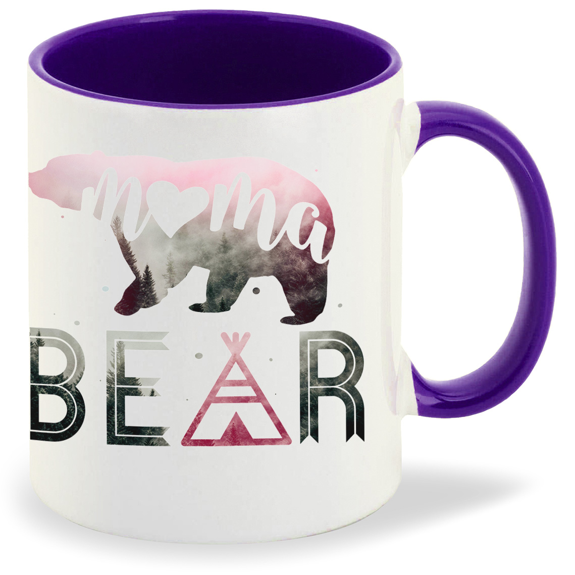 

Кружка CoolPodarok Семья Мама BEAR Мама медведь, Семья Мама BEAR Мама медведь