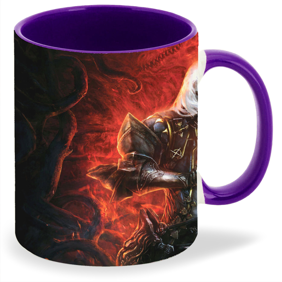 

Кружка CoolPodarok castlevania lords of shadow Теневой Лорд Меч, castlevania lords of shadow Теневой Лорд Меч