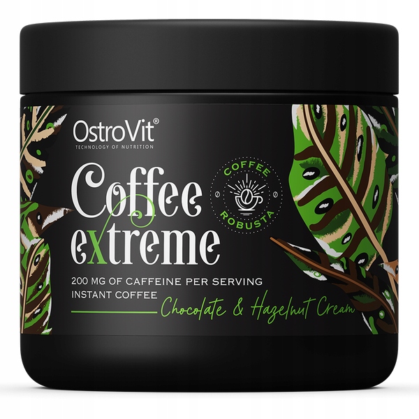 Кофе растворимый Ostrovit Coffee Extreme chocolate & hazelnut cream, 150 г