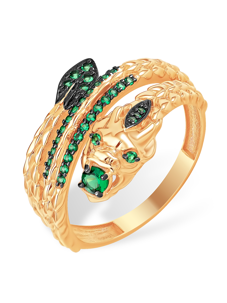 Кольцо из золота р.21 EFREMOV 585 К19219067, фианит