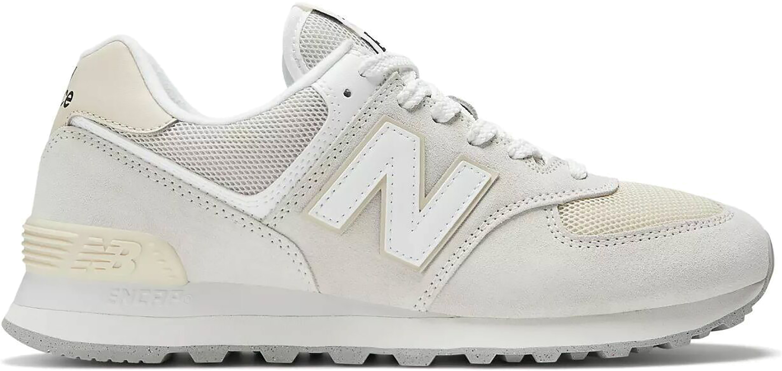 

Кроссовки унисекс New Balance 574 белые 8.5 US, Белый, 574
