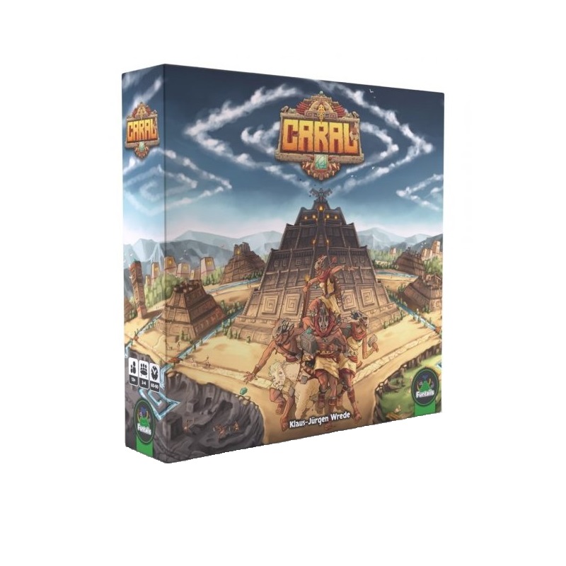 Настольная игра Funtails Caral Караль мир строителей пирамид эпоха древнего царства